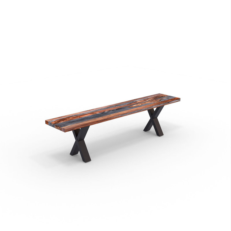 Kaymari Dining Bench, Brown/Gray