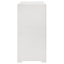 Commode 6 tiroirs blanche ultrabrillante-78003267