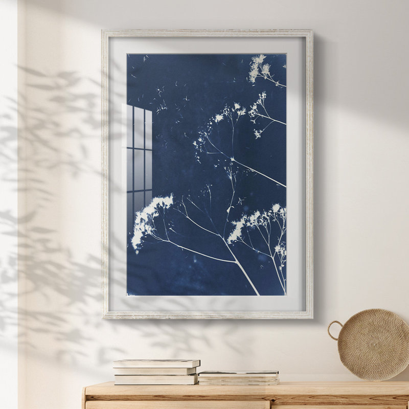 Serafino - Toile tendue avec châssis, H 28,5 po x l 20,5 po, Blanc