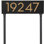 Floating 1-Line Lawn Address Sign