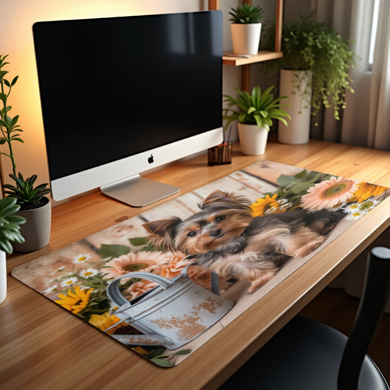 Polyester Desk Pad, 23.6x13.8