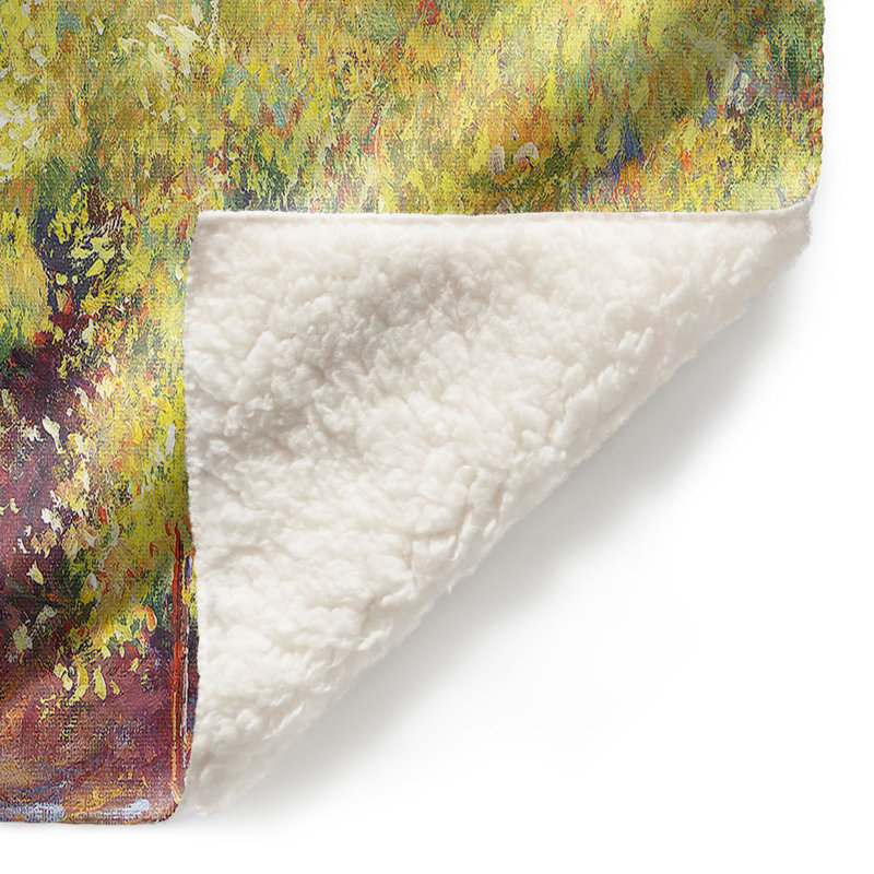 Hand Woven Throw Blanket, 68" x 80"