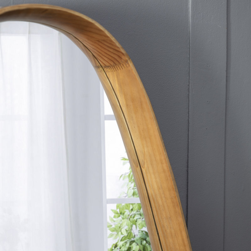 Miroir Irrgeular avec cadre en bois