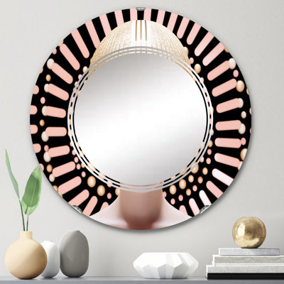 Miroir mural rond Ostende