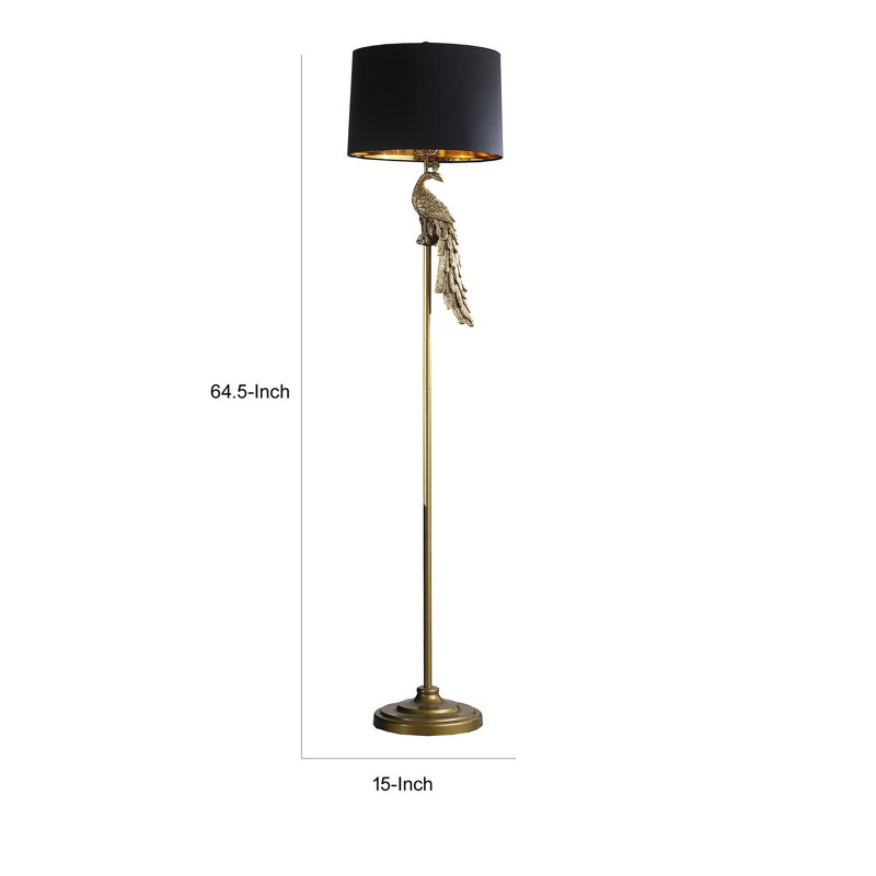 Lampe sur pied traditionnelle 64,5 po Rotonya