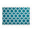 Tapis bleu intérieur et extérieur Trellis-237648209