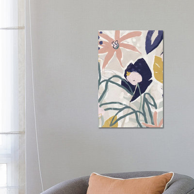 Garden Jumble II by June Erica Vess - Wrapped Canvas Gallery-Wrapped Canvas Giclée