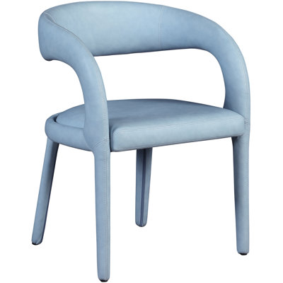 Chaise en similicuir Sylvester