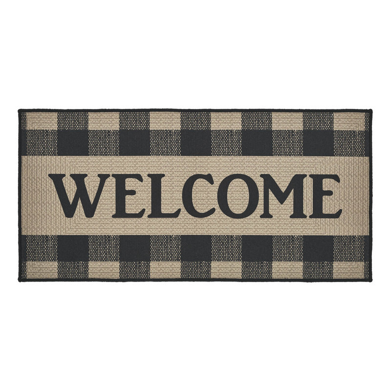 Non-Slip Outdoor Doormat, 17" W x 36" L