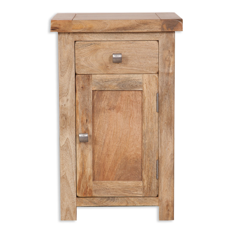 Anaheim 45cm W Solid Wood Bedside Table