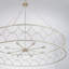 Lustre 8 lumières roue de chariot