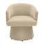 Chaise de bureau en tissu recyclé Chadbourn-1339144086