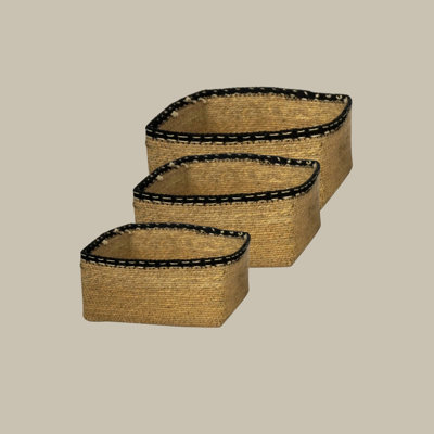 Bayou Breeze Seagrass Decorative Basket