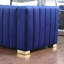 Causeuse en velours à accoudoirs carrés 62,6 po Clifford-1048964345-1048964326-1008375359