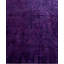 Tapis mauve en laine noué à la main de style moderne et contemporain 8 pi 10 po x 11 pi 8 po Caceres