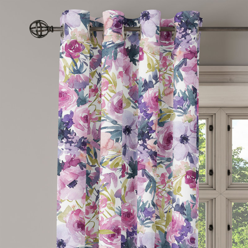 Semi Sheer Curtain Pair