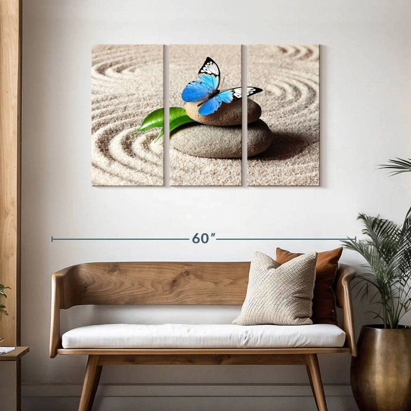Peaceful Butterfly, 28" H x 45" W