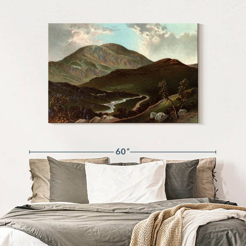 Ravi Vintage Mountain, 32" H x 48" W