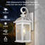 Lanterne murale extérieure imperméable (ampoules non incluses)-1849736520-1849736566