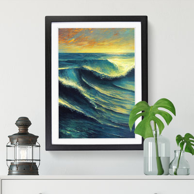 Modern Ocean View Vol.4 - Picture Frame Print