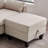 Kurumi Upholstered U-Shaped Sectional with Ottoman Symmetrical-406233226