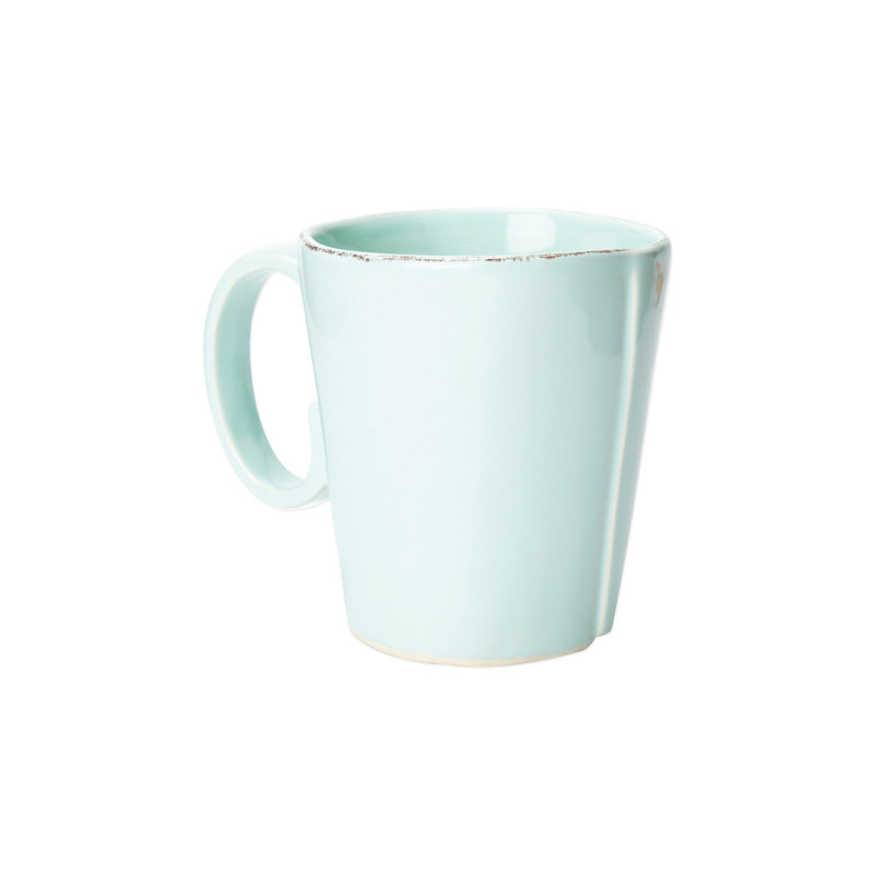 Grande tasse à café Lastra, Aigue-marine