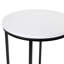 Table de bout Hampstead Collection - Table d'appoint moderne en stratifié avec structure entrecroisée-906120241-906120238