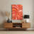 Digital Abstraction 15 Orange Metal Wall Art-415923802