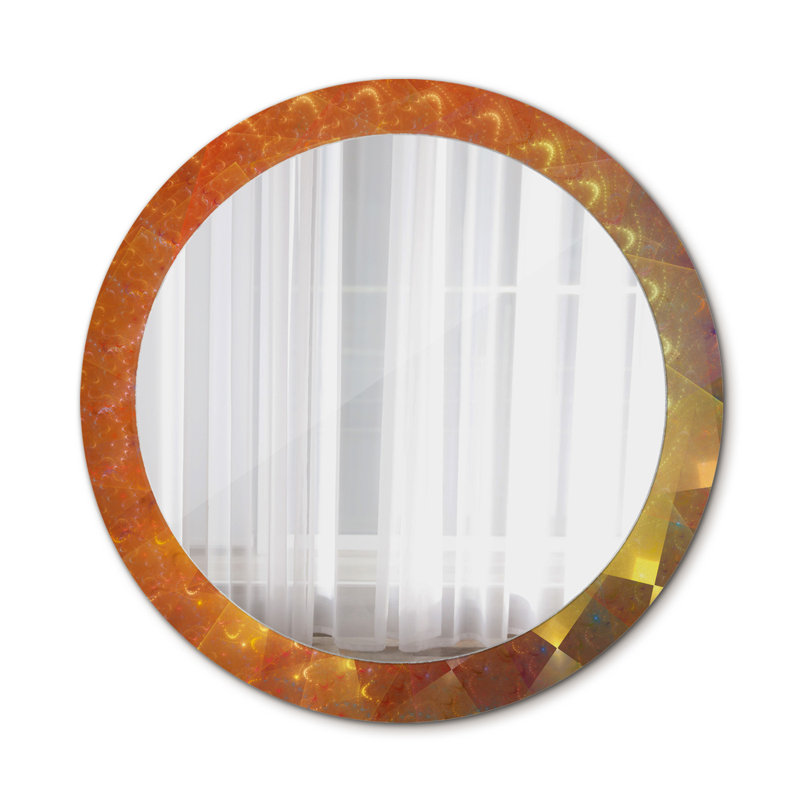Huldar Glass Flat Wall Mirror