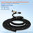 High Pressure 5-Spray Filtered Handheld Shower Head With Holder& 59-Inch Shower Hose，Matte Black-128929310