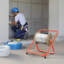 Porte-câbles, cadre en acier robuste, porte-bobine pour fils électriques, distributeur de fil portable pour bobines de diamètre jusqu'à 20 po, capacité de 100 lb pour les enrouleurs de câble, commerce de détail industriel électrique