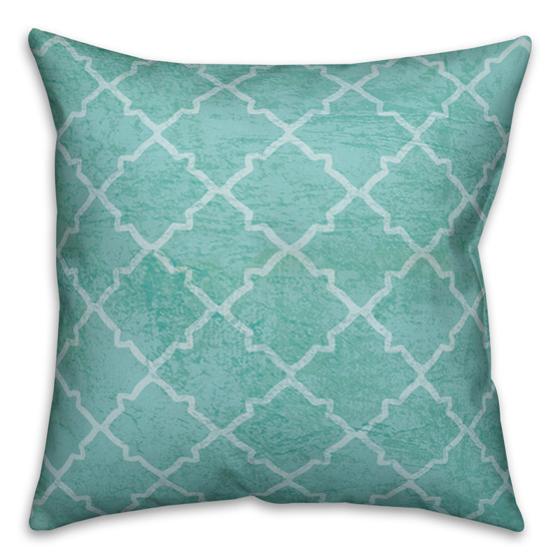 Quatrefoil Throw Square Pillow Cover & Insert