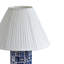 Lampe de table plissée bleue Stamp