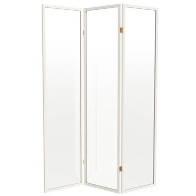 Alayzhia Clear Plastic Partition by Wade Logan