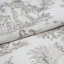 Ensemble d'édredon en coton Toile De Jouy-60220651-60220655
