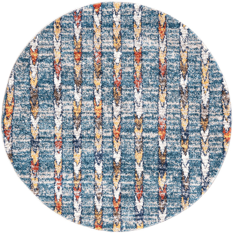 Eells Indoor Rug, Round 5'3"
