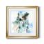 Chouette sur fond bleu - peinture encadrée-1806752017-1806752018