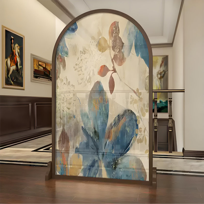 Paravent artistique, H 70,87 po x l 39,37 po x P 1,57 po