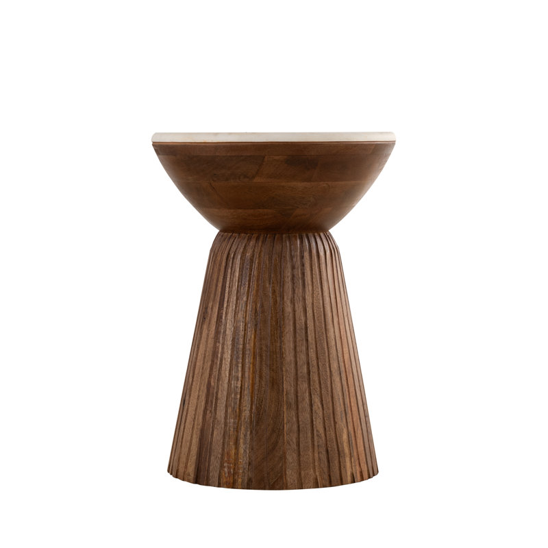 Table de bout Cheridwen, Brun
