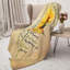 Cadeaux de Christian, cadeaux inspirants, couverture de tournesol 30 po x 40 po-128603984