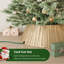 Burlap Felt Metal Plastic Tree Skirt Tree Collar-137655581