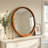 Round Solid Wood Wall Mirror-1067851408-1067851439