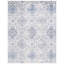 Tapis ivoire / bleu Anaela-376015061