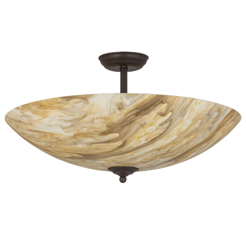 Cedarcliffe 4 - Light Semi Flush Mount