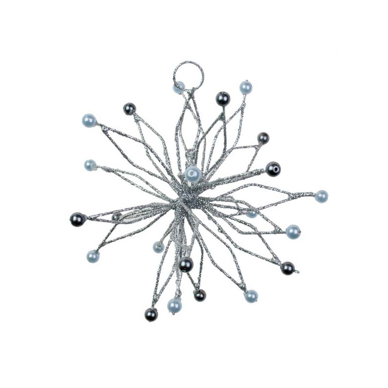 10cm Metal Holiday Shaped Ornament