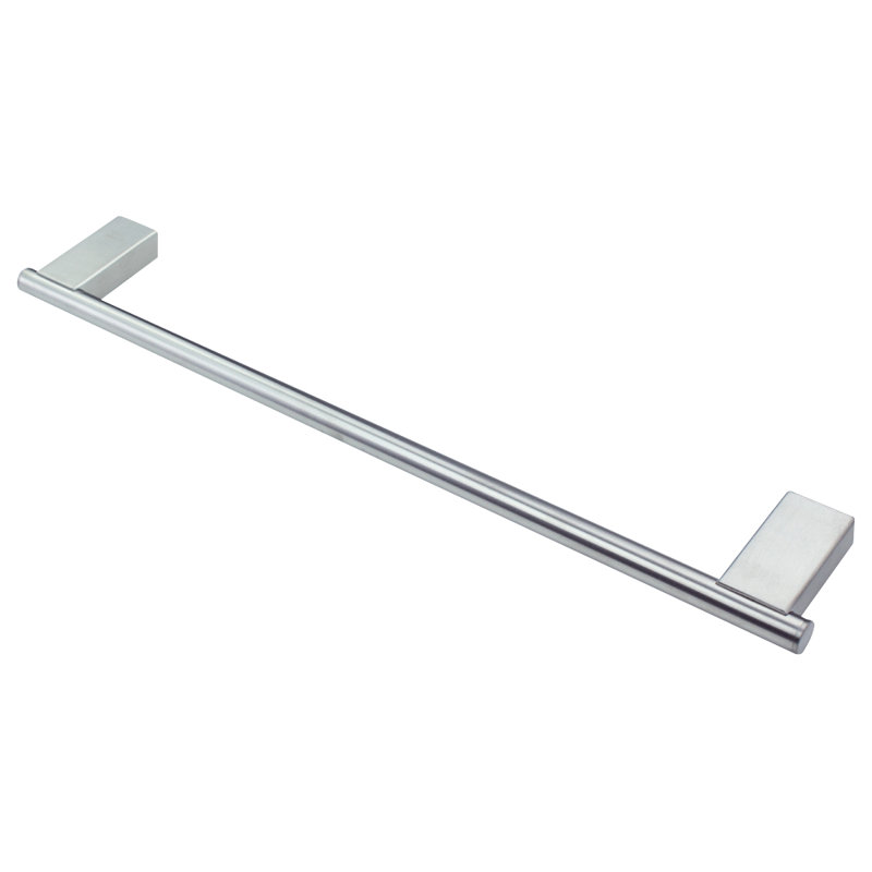 Barre à serviettes murale 20" Maddox, Acier inoxydable brossé, H 0,74 po x l 23,63 po x P 2,88 po