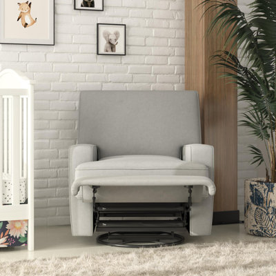 Abingdon Upholstered Swivel Reclining Glider
