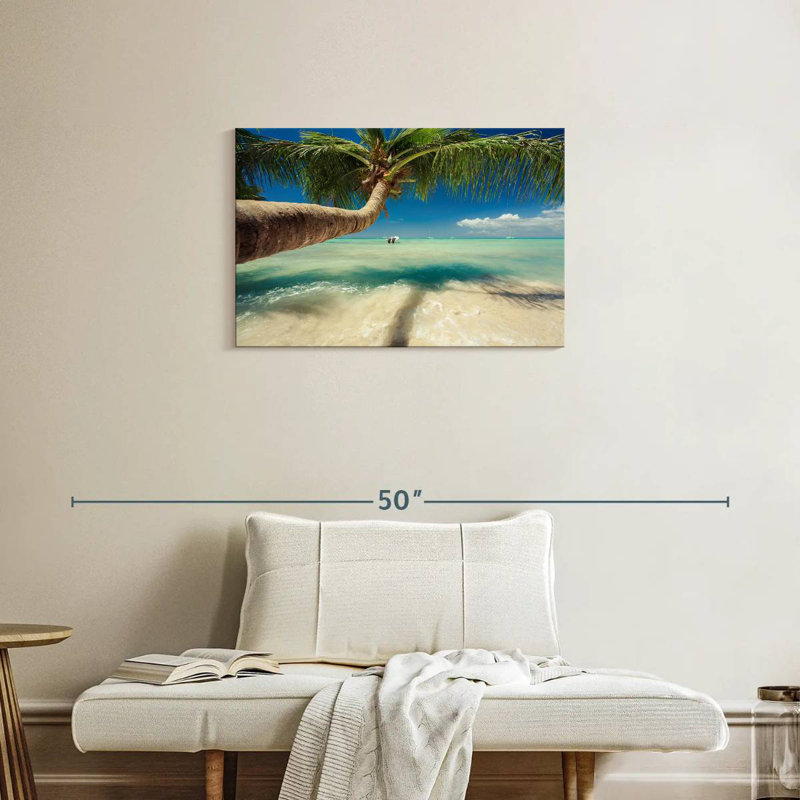 Gillard Caribbean Beach Palm Tree, 20" H x 30" W