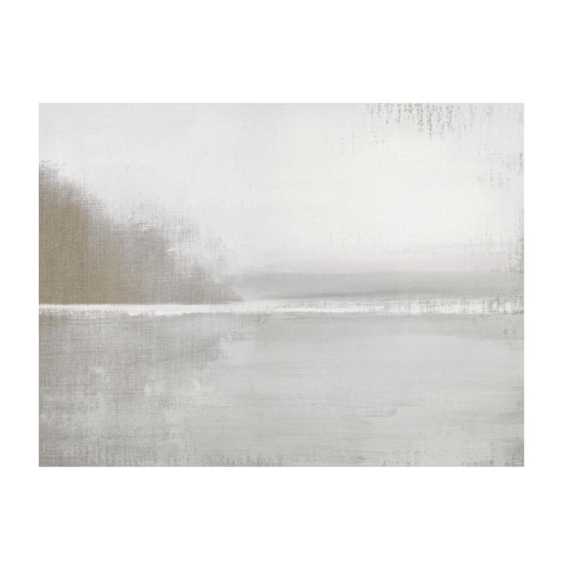 «Summit to Sea xiv» par Paul Ngo - Peinture, Couche de verre, H 18 po x l 24 po x 1,5 po