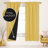 Deconovo 100 Percent Blackout with Liner Rod Pocket Curtain Panel Pair-75196922-75196906